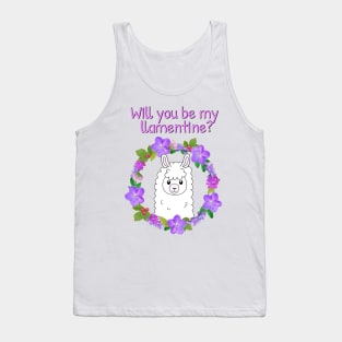 Will you be my valentine? Tank Top